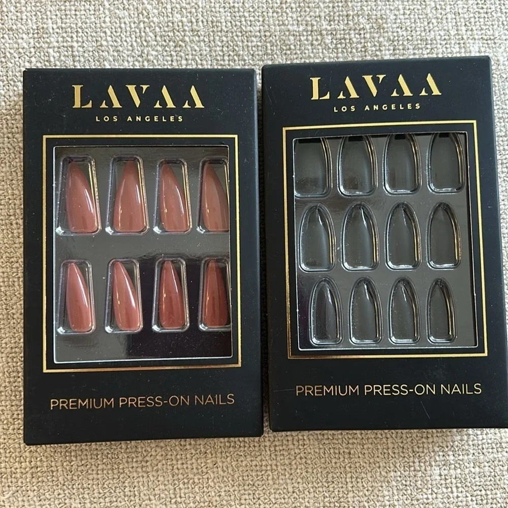 LAVAA Los Angeles press on nails, NIB set of two - Picture 7 of 11
